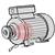 0000102303  Motor 0.75kW, 400V /3ph /50Hz