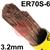 126432R150  ESAB OK Tigrod 12.64 3.2mm Steel TIG Wire, 5Kg Pack - AWS A5.18 ER70S-6