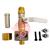30090800  GasiQ Oxygen/Argon Stainless Steel Shut Off Valve Complete Kit. G3/8