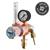37371014  GasiQ Optimator I Argon/H2 Mix Gas Saver Bottom Entry Regulator. 34Lpm. G5/8