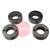 4017224  PATON U-Groove Feed Roller Set of 4 - Aluminium Wire: 1.4 - 1.6mm (4 Roll Drive)