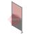 45.00.13.2010  Cepro Sonic Sound Acoustic Grey Wall Screen with Impact Window , H - 201cm x W - 101cm