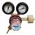 47154000  GasiQ Maxex 300 Bar Argon/Mix Side Entry Regulator. 34Lpm. NEVOC Cylinder Connection. G3/8