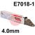 619045  Lincoln Electric 7018-1 Low Hydrogen Electrodes 4.0mm Diameter x 450mm Long. 17.4kg Carton (3 x 5.8kg 85 Rod Packs). E7018-1