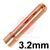 7990657  Kemppi Tightening Bush - Short, 3.2mm (Pack of 10)