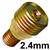7990702  Kemppi Small Housing for Tightening Bush - Gas Lens, 2.4mm (Pack of 5)