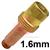 7990711  Kemppi Large Housing for Tightening Bush - Long Gas Lens, 1.6mm (Pack of 5)