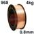 PAR-GHPA150230C  968 C9 CuSiMn1 MIG Wire 0.8mm 4kg