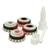059493  Kemppi 0.8 - 0.9mm Standard GT04 Drive Roll Kit for Stainless, MXP 37