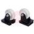 CCH60  Pair of Slip-On Nylon Wheels