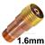 SP015842  Kemppi Large Housing for Tightening Bush - Short Gas Lens, 1.6mm (Pack of 5)