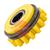 7906061320  Kemppi Pressure Roll. 1.6mm V Groove. Yellow