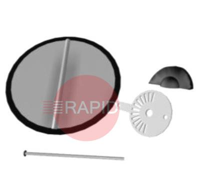 0000101219  Plymovent Shut-off Damper for Air Volume Control of MiniMan /MSA Arm Ø160mm