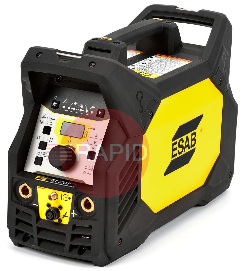 0445100920  ESAB Renegade ET300iP Pulse TIG Power Source, 208 - 520V, 3 ph