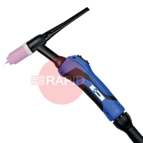 058022001  Miller EuroTorch W-350 Water Cooled Tig Torch, 4 meter