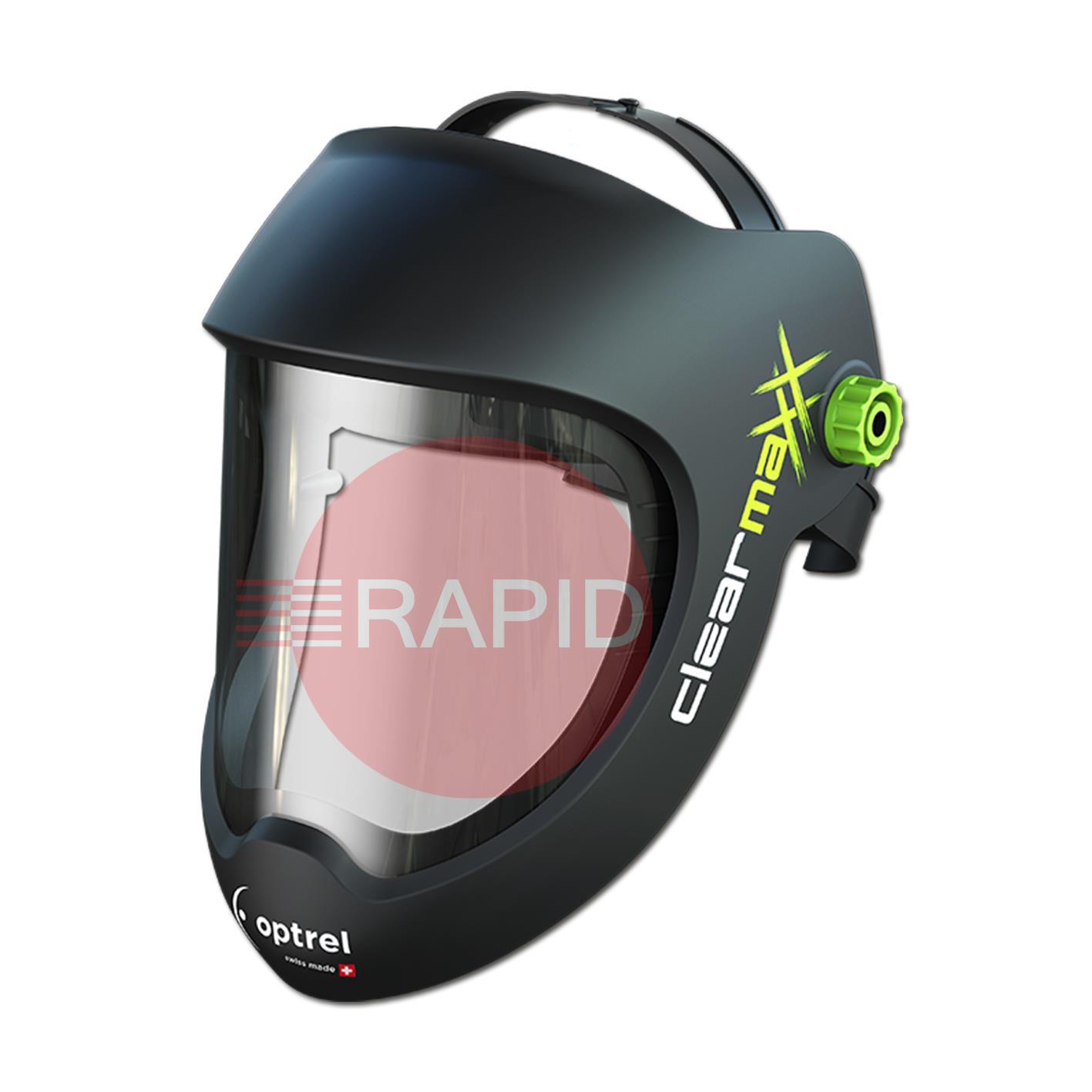 1100.000  Optrel Clearmaxx Grinding Helmet, with Clear Polycarbonate Lens