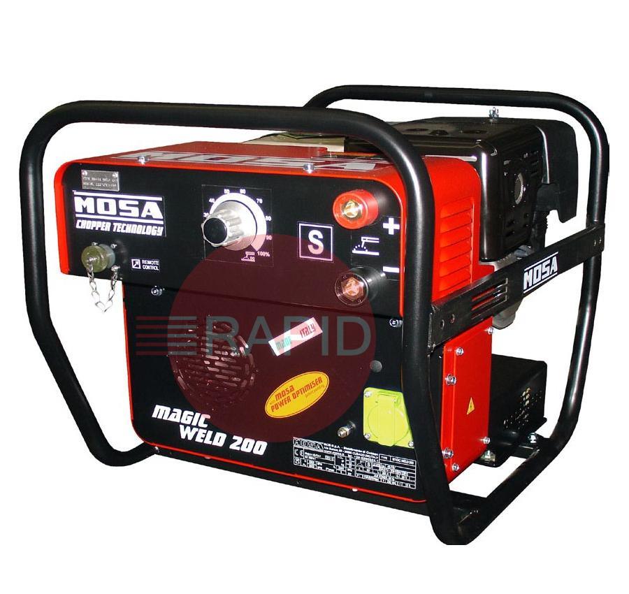 35.22251  MOSA MagicWeld 200 Petrol Welding Generator - 200A, 110v