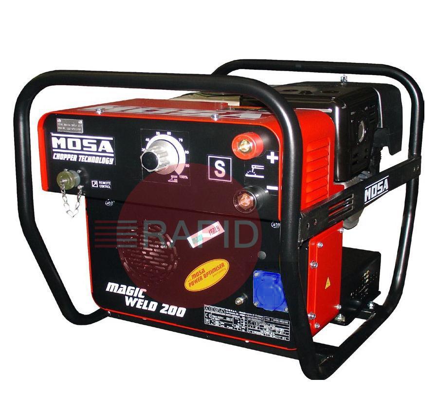 35.22254  MOSA MagicWeld 200 Petrol Welding Generator - 200A, 230V