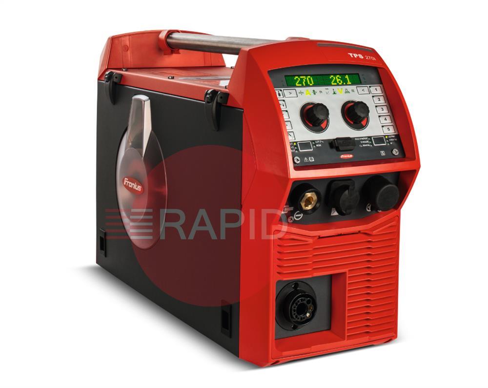 4,075,170P  Fronius - TPS 270i C Pulse PushPull MIG Welder Package, 400v 3 Phase, 4R, FSC Connection & MTG 320i MIG Torch