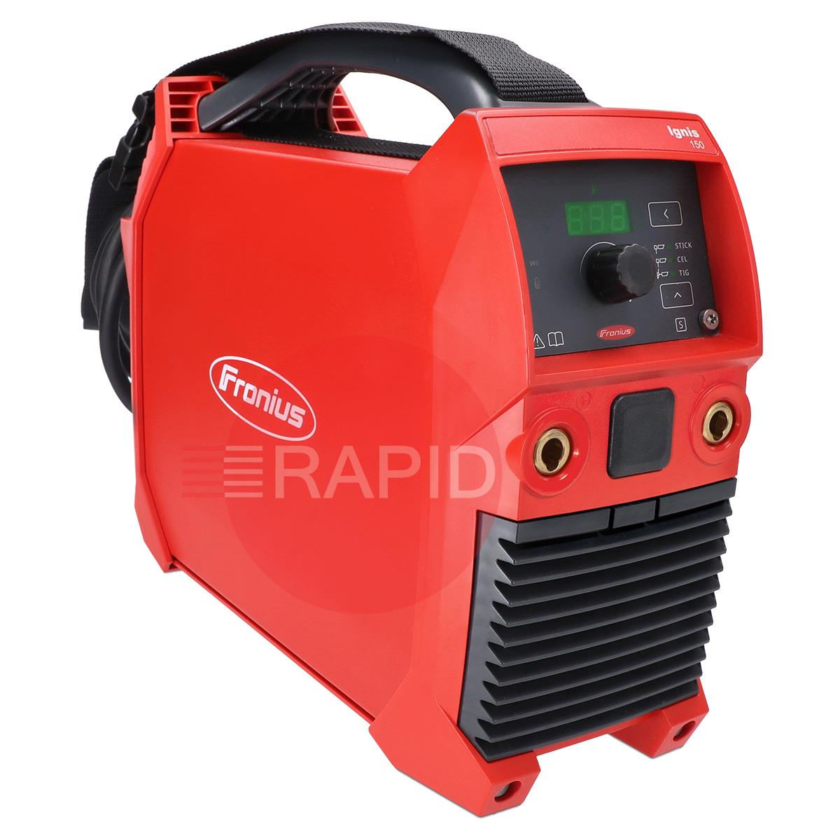 4,075,245,008  Fronius - Ignis 150 MMA Arc Welder Power Source, 230v 1 Phase