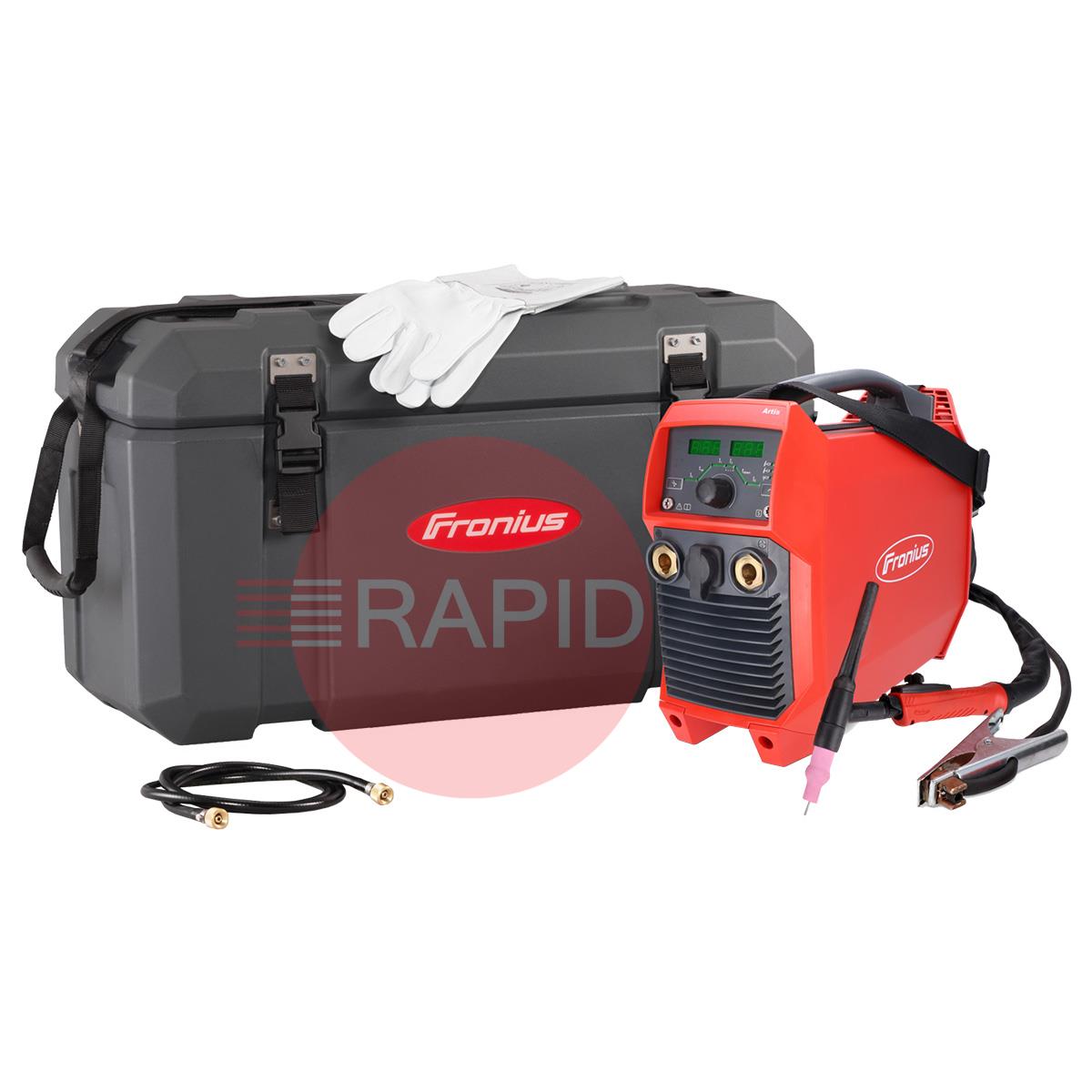 4,075,271,858  Fronius - Artis 170 XT Pulse TIG Inverter Welder Site Box Package, 110v/230v