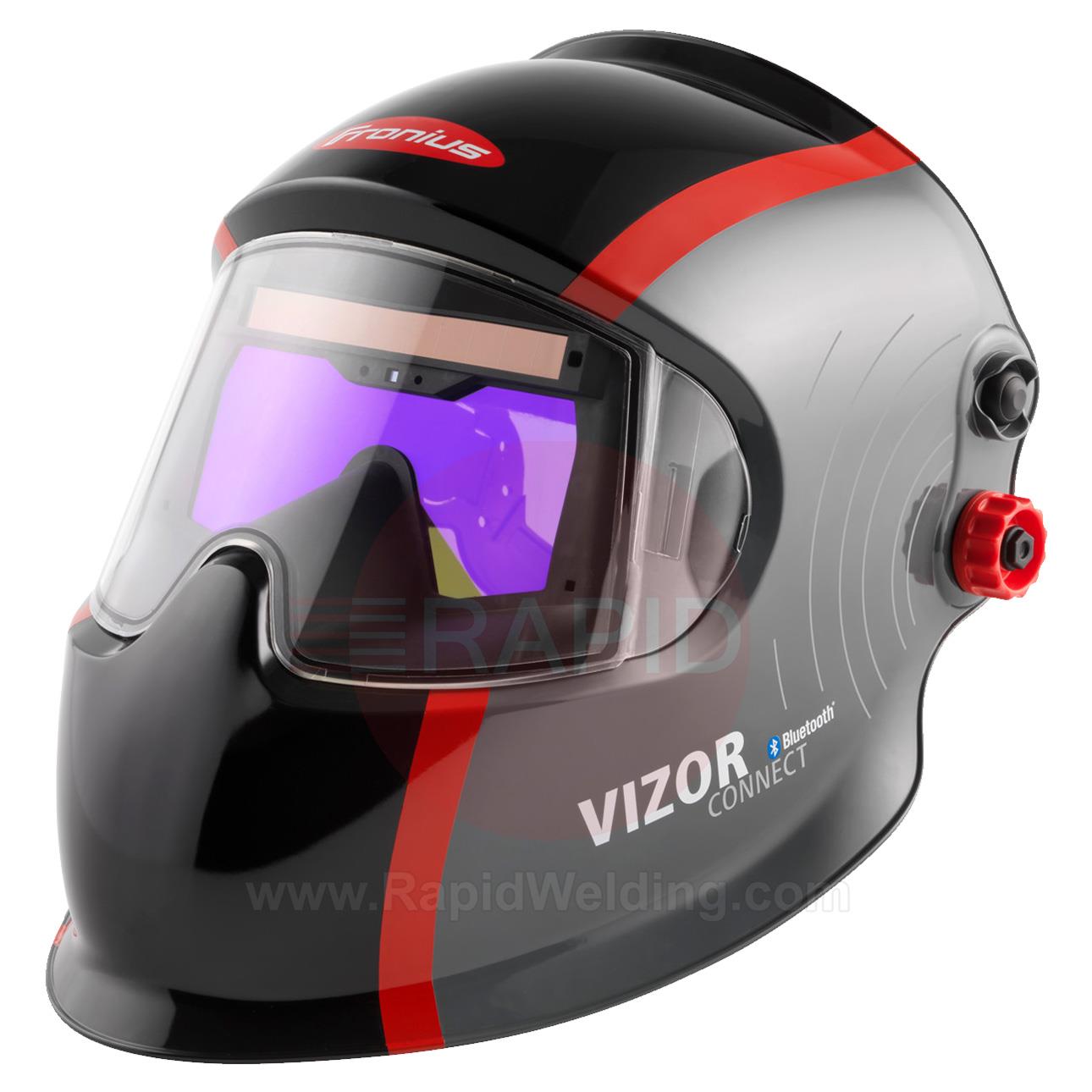 42,0510,0312  Fronius Vizor Connect Bluetooth Enabled Auto Darkening Welding Helmet, Shade 5-12