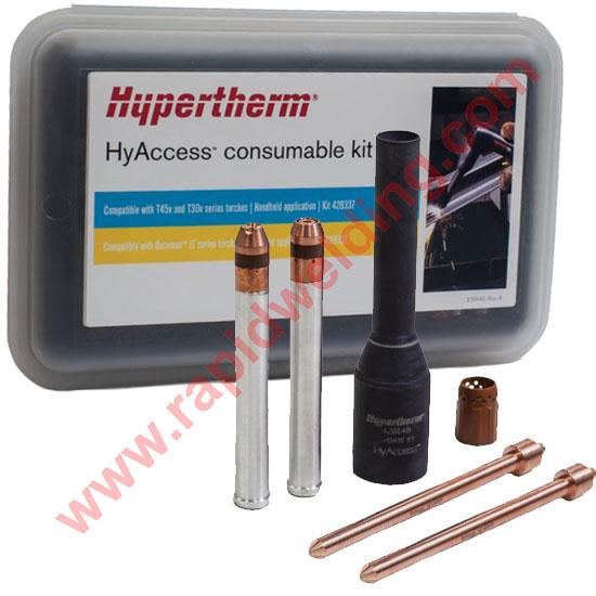 428337  Hypertherm HyAccess Extended Cutting & Gouging Consumable Kit, for Powermax 30, 30 XP & 45