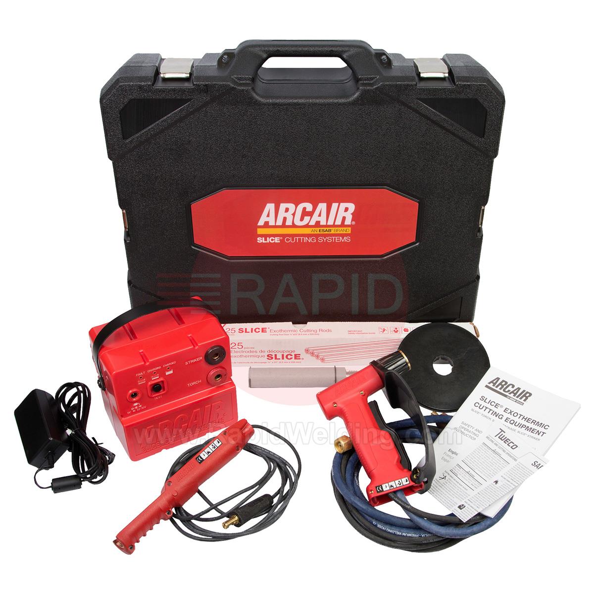 63991044CE  Arcair SLICE Exothermic Cutting Kit - Battery Pack CE - 220V