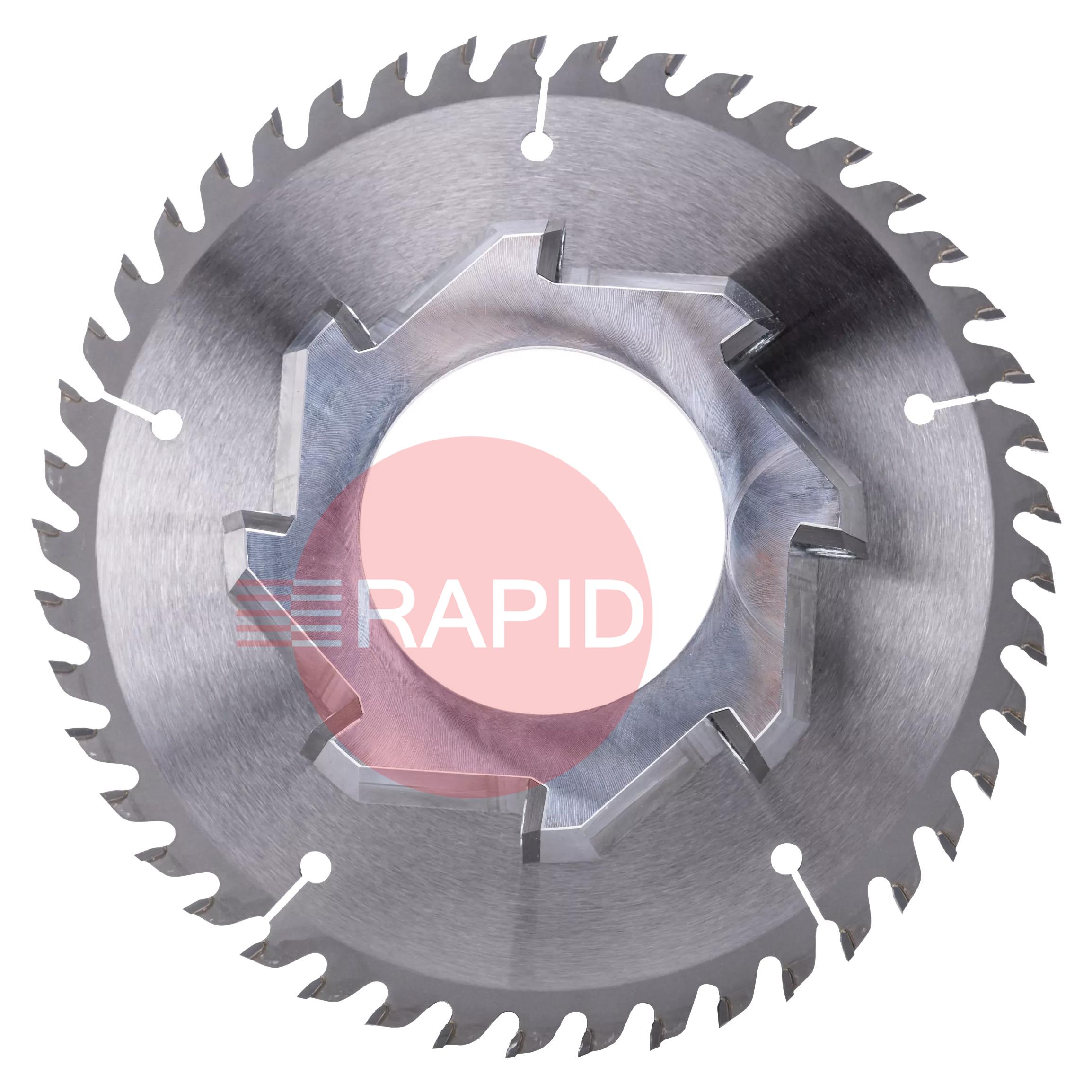 7010499  Exact P400 Cut & Bevel Blade For Materials: Plastic (PE, PP, PVC)