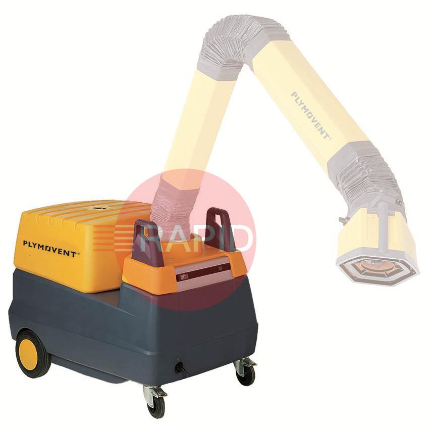 7032400000  Plymovent MFE Mobile Welding Fume Extractor with Electrostatic Filter, 230v