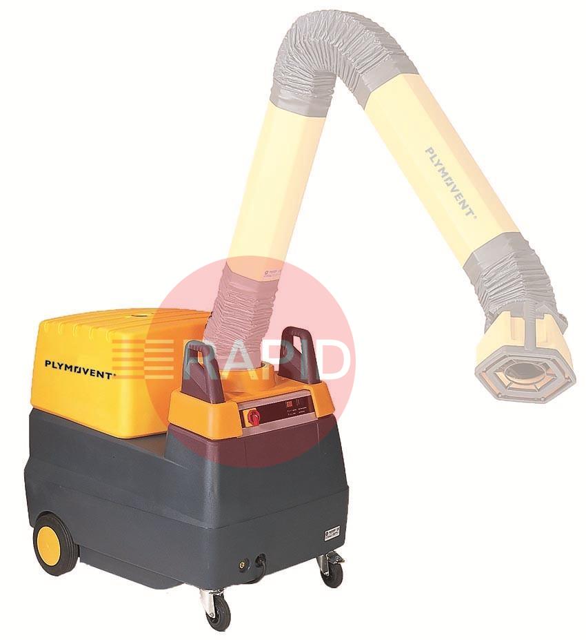 7042-MFS  Plymovent MFS Mobile Welding Fume Extractor with Self-Cleaning Filter (Requires Extraction Arm)