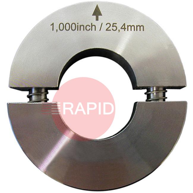 790036205  Stainless Steel Clamping Shell for RPG ONE for Tubes, Tube OD 12mm, Clamping Length 10mm