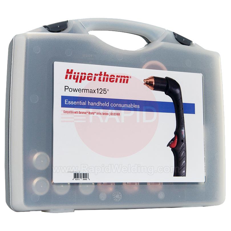 851474  Hypertherm Essential Handheld Cutting Consumable Kit, for Powermax 125