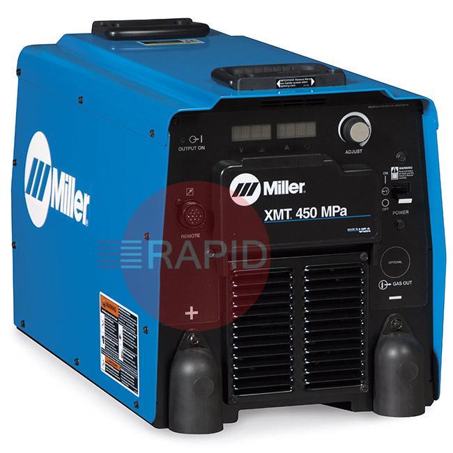 907468  Miller XMT 450 MPa Multiprocess Inverter Power Source 400 VAC 3 Phase