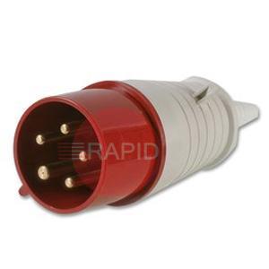 AL9215  P17 5 Pin Red Plug 32 Amp