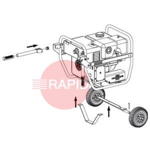 CTM-MW200D  Mosa Wheels & Handles Kit