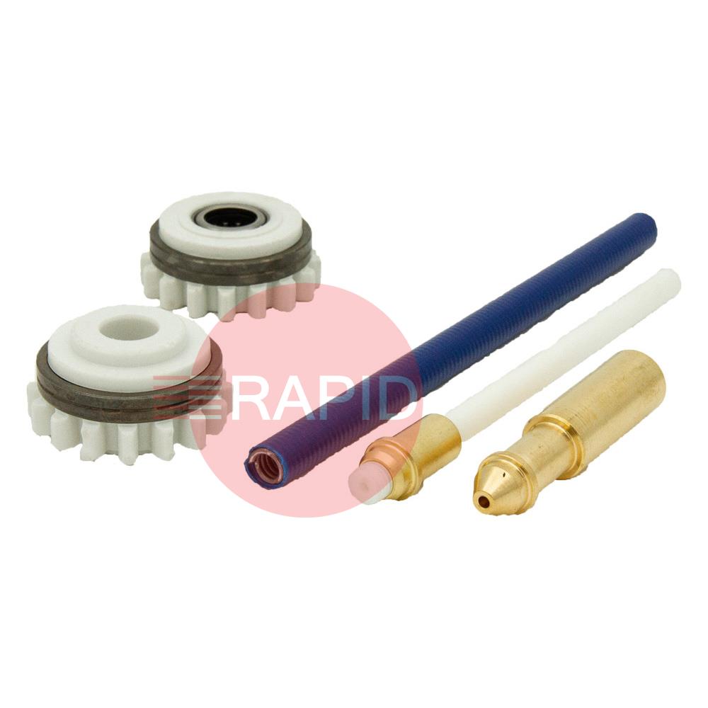 F000236  Kemppi 0.8 - 0.9mm (SS/FE) V-Groove GT02C Drive Roll Kit #1