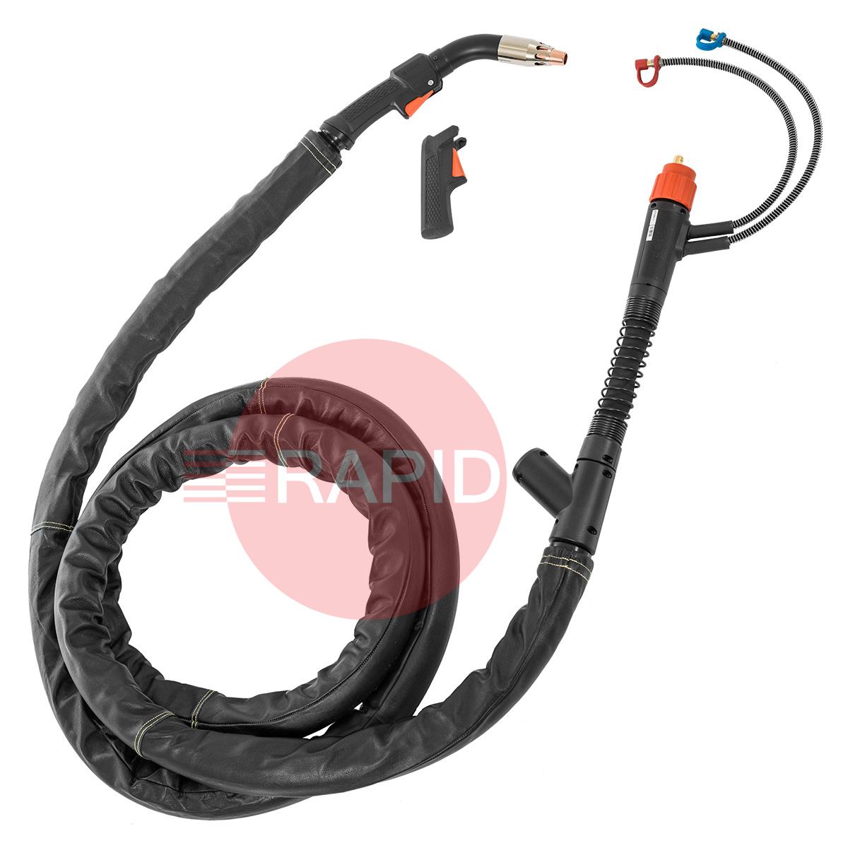 GF303W35  Kemppi Flexlite GF K3 303W Water Cooled 300A Fume MIG Gun with Euro Connection - 3.5m