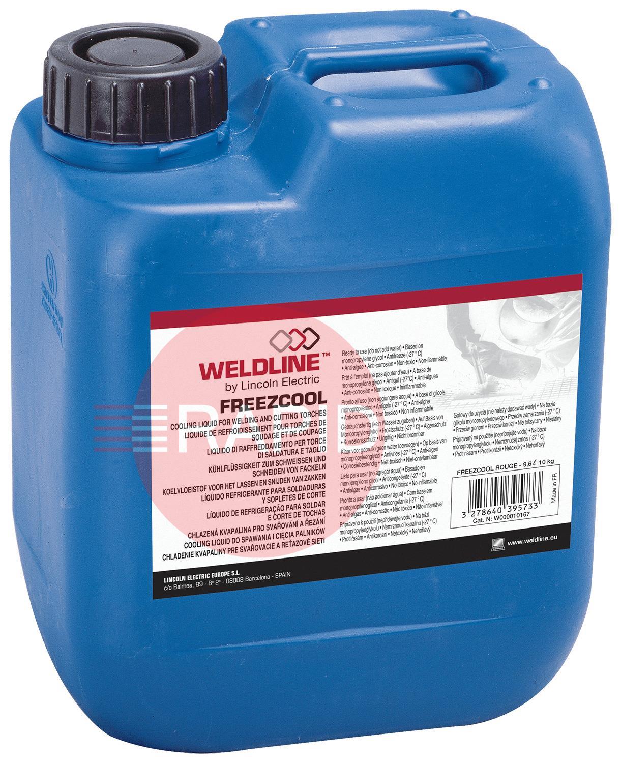 W000010167  Lincoln Freezecool Coolant, 9.6 Litre (Replaces Lincoln Acorox)