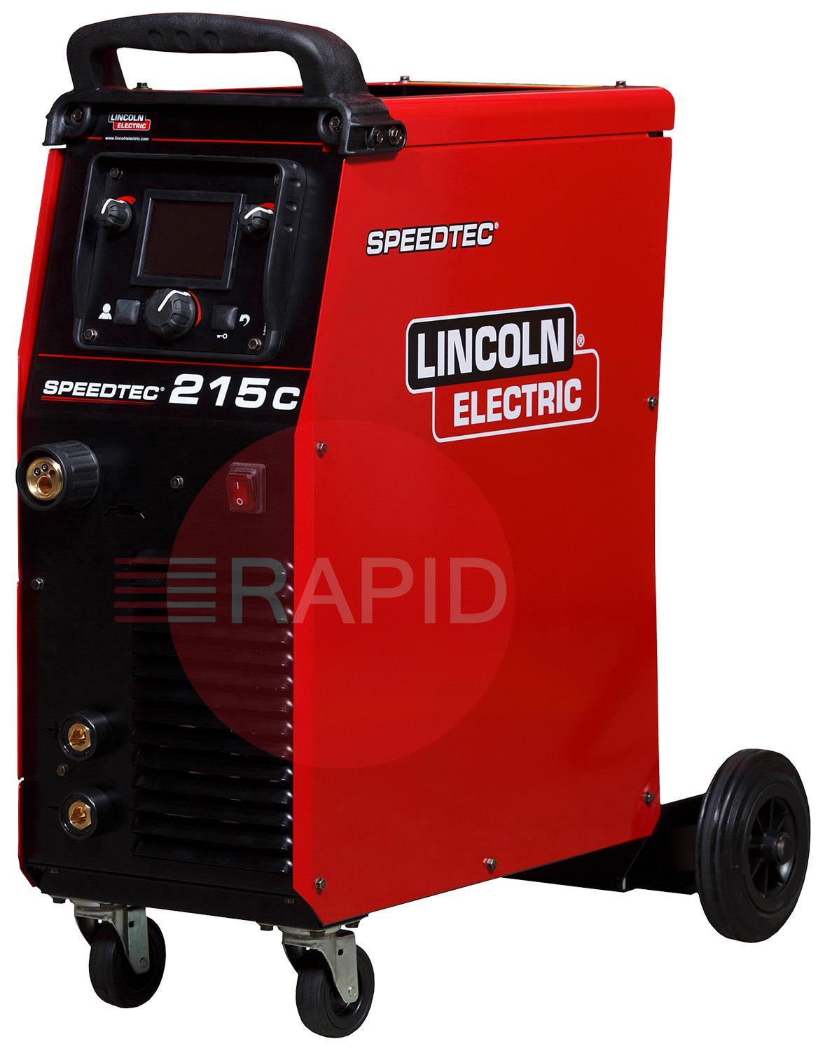 K14146-1  Lincoln Speedtec 215C Multi-Process Compact Inverter Power Source - 110v / 230v, 1ph