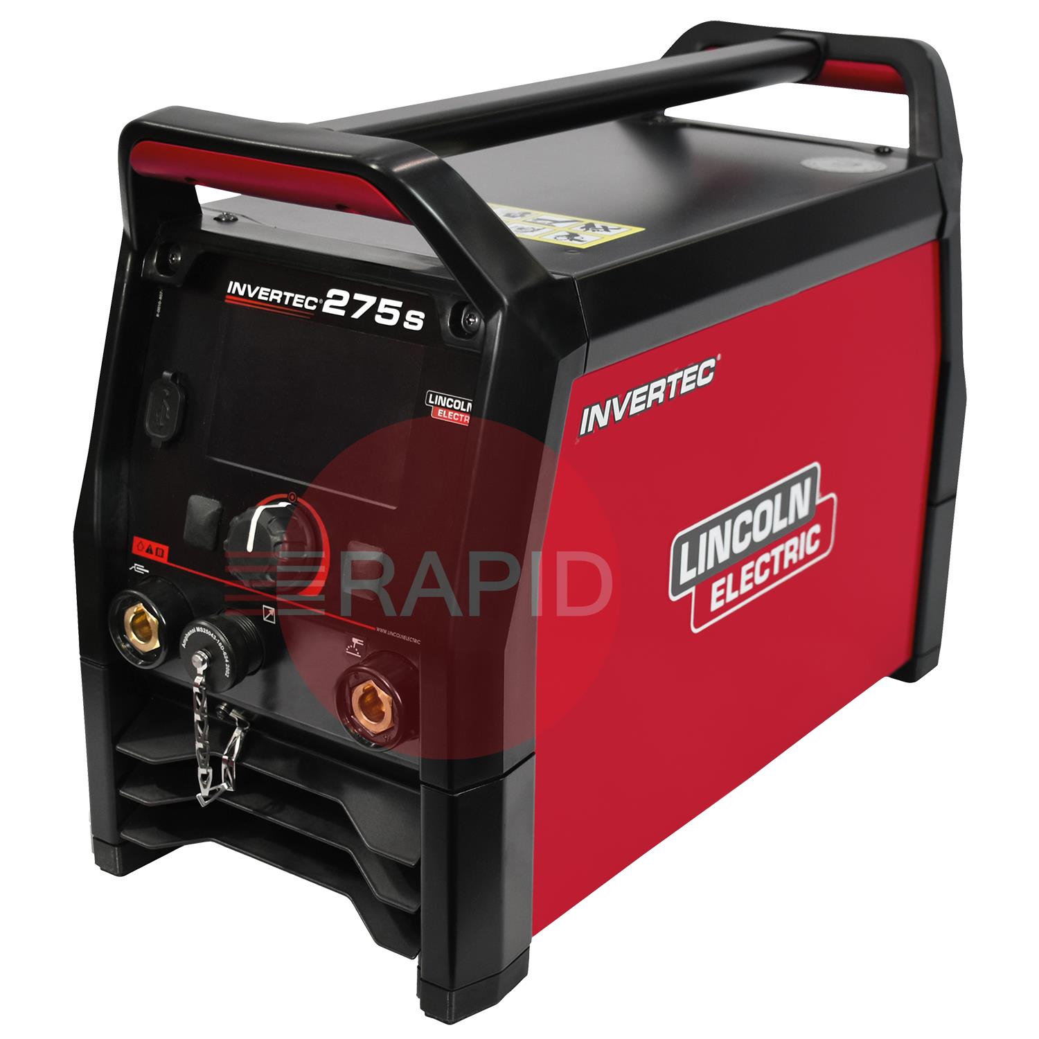 K14242-1P  Lincoln Invertec 275S Stick & Lift TIG Inverter Arc Welder Ready to Weld Package - 400v, 3ph