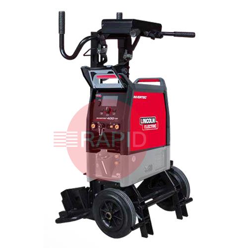 K14390-2AP  Lincoln Invertec 400TP DC TIG Inverter Welder Ready To Weld 2-Wheel Air Cooled Package - 415v, 3ph