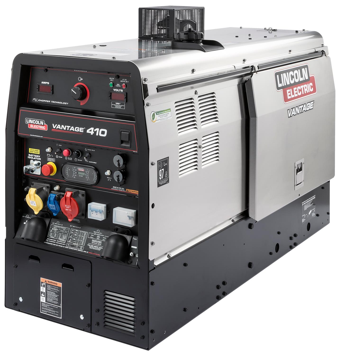 K4178-1  Lincoln Vantage 410CE Diesel Welder Generator