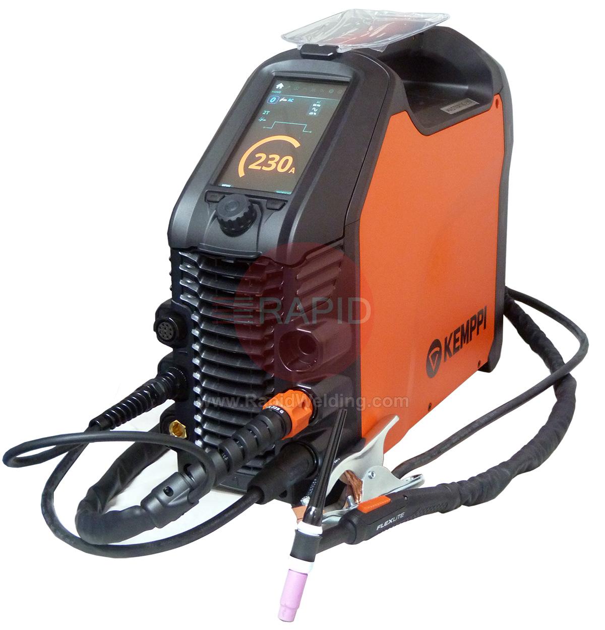 MT335ACDC-AP  Kemppi MasterTig 335ACDC Ready to Weld Air Cooled 300A AC/DC TIG Welder Package - 415v, 3ph