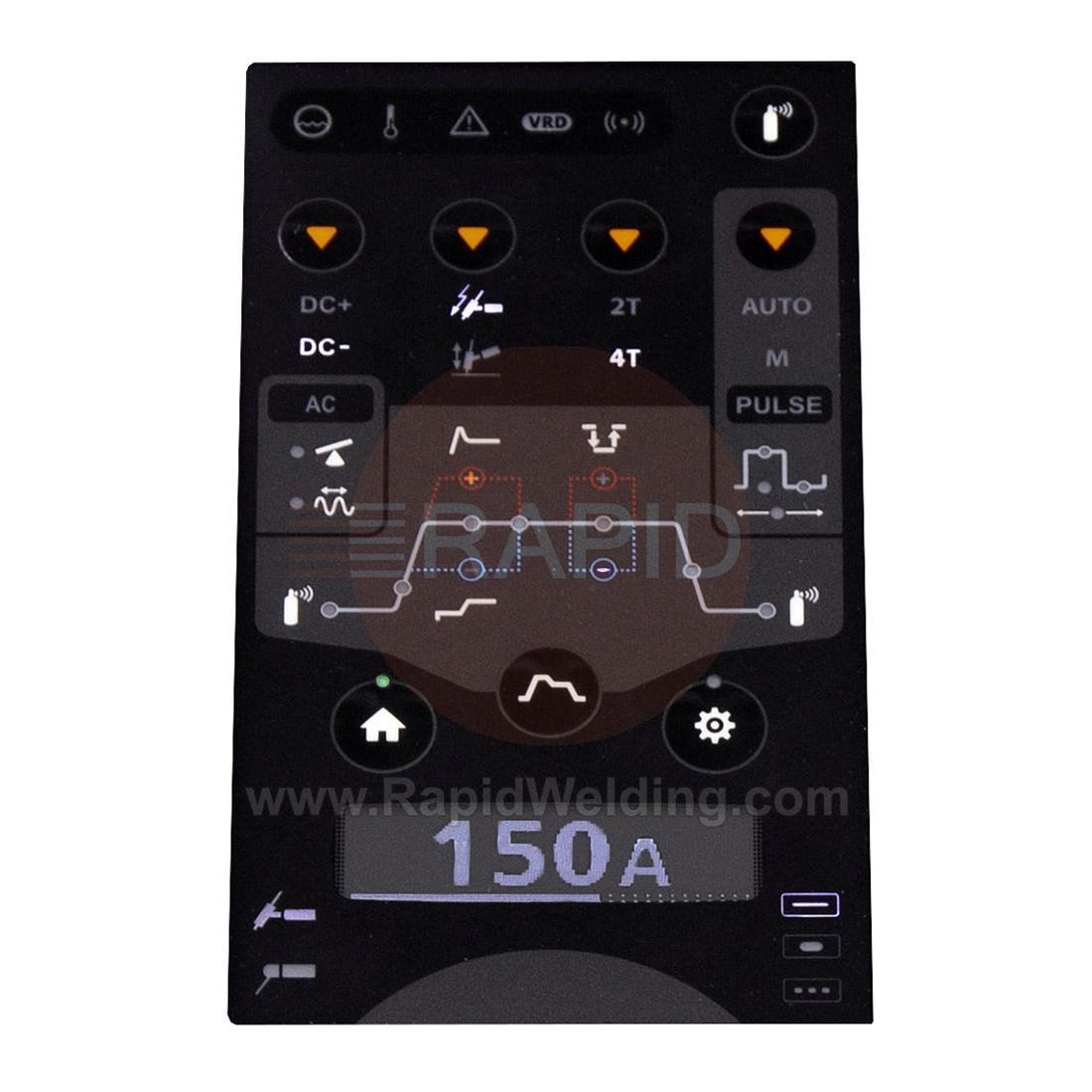 MTP33X  Kemppi MasterTig AC/DC Membrane Control Panel