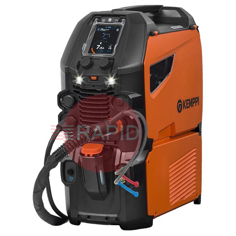 P509CGXE3  Kemppi Master M 358G MIG Welder Water Cooled Package, with GXe 305W 3.5m Torch - 400v, 3ph