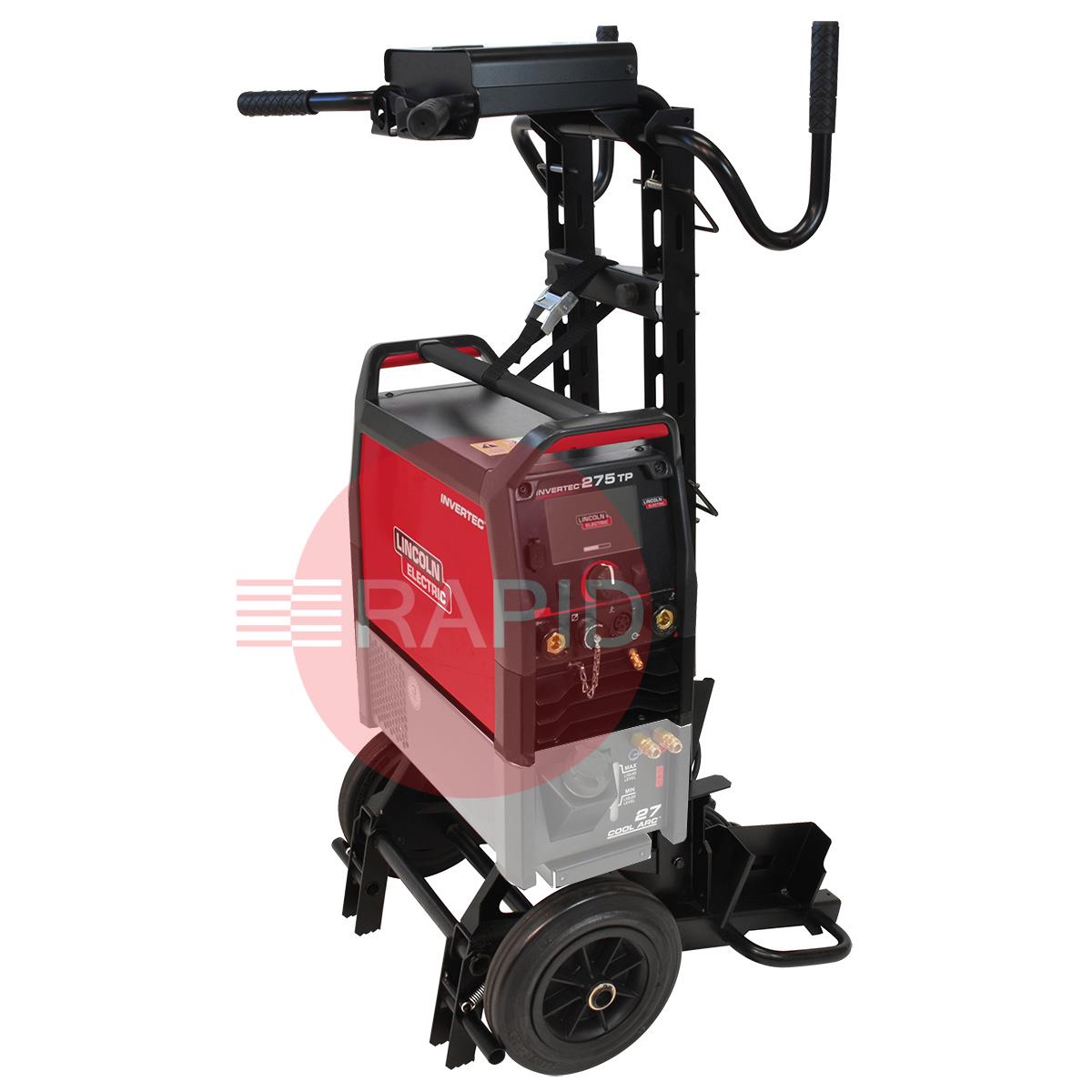 K14243-1AP  Lincoln Invertec 275TP DC TIG Inverter Welder Ready To Weld Air Cooled Package - 415v, 3ph