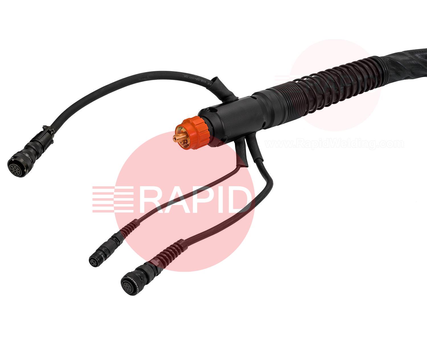 SGTXG155CBL  Kemppi Supersnake GTX Air Cooled Interconnection Cable (Std Liner FE 1.0-1.6mm) - 15m / 50mm2