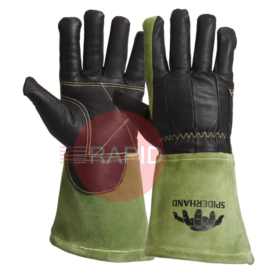 SPM01008  Spiderhand Mig Supreme Plus Goat Skin Mig Gloves - Size 8