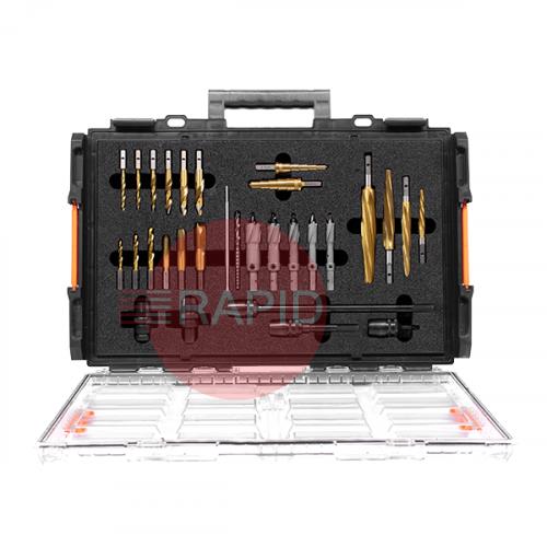 STC-EMID-MEIK  HMT VersaDrive STAKIT Mid Tool Case - 31 Piece Site Installation Kit